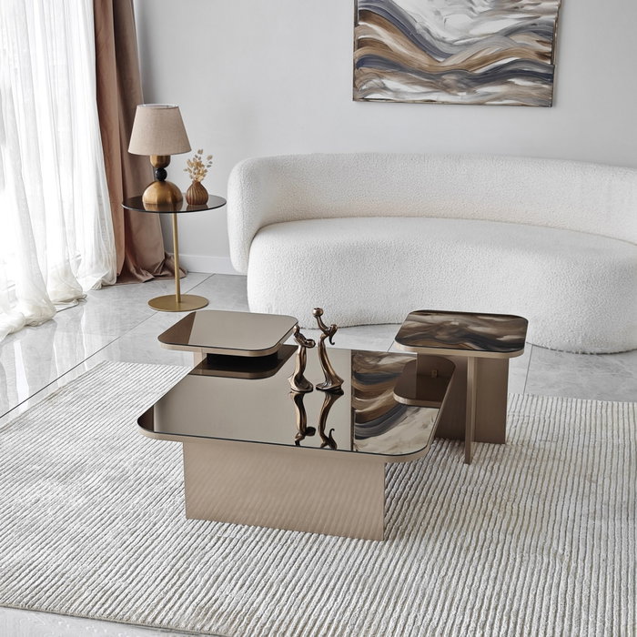 Hanah Home Jazz - Beige, Bronze